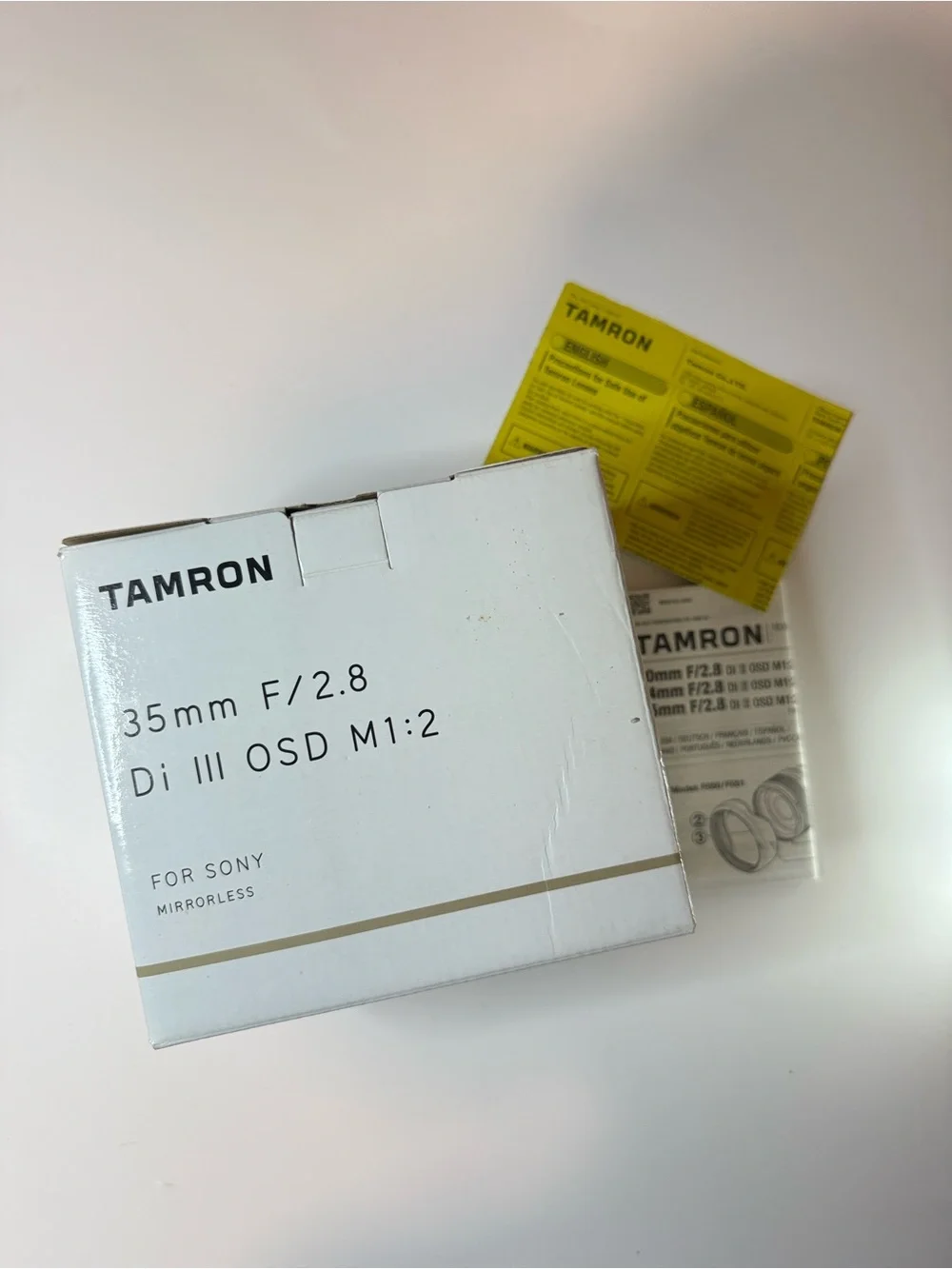 Tamron 35mm F/2.8 Di III OSD M1:2 Lens - Black